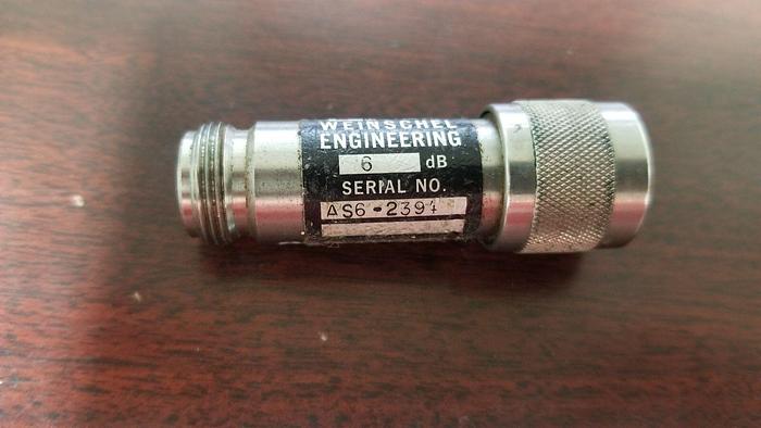 Used Weinschel AS6-2391 6dB Attenuator