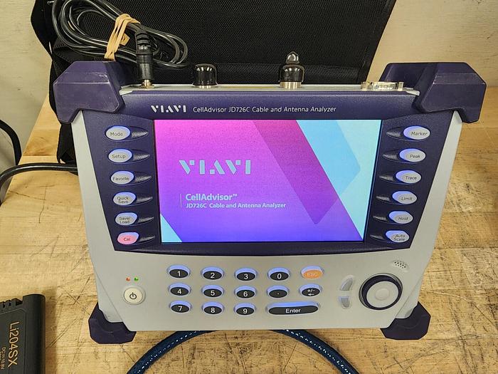 Used VIAVI JD726C Celladvisor Cable & Antenna Analyzer 5MHz-6GHz GOOD!! Unit #3