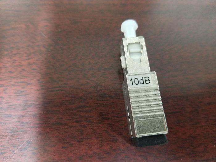 10dB Fixed Optical Attenuator SC/UPC,SM NEW!