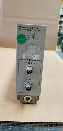 Used HP 70902A IF Section 10Hz-300kHz Tested Good Unit #2