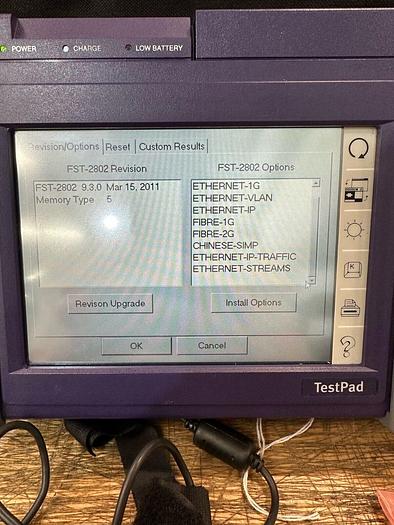 Used JDSU Acterna FST-2802 1G Ethernet 1G 2G Fiber Service Module 4 FST-2000 FST 2802