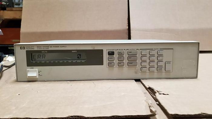 Used HP 6632A System DC Power Supply 0-20V/0-5A/100W #6 Good!