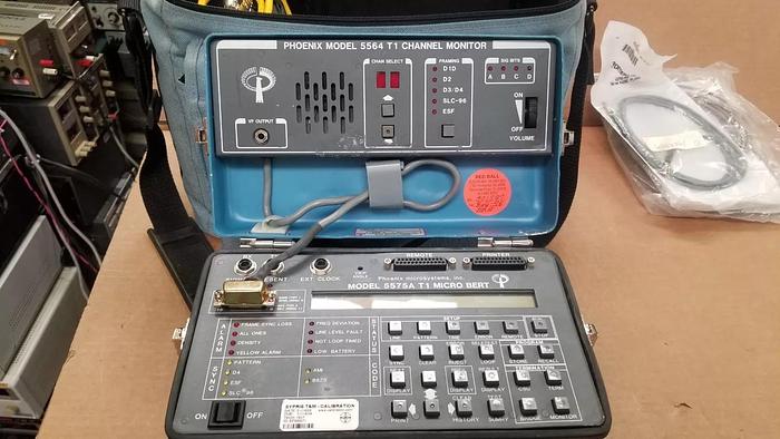 Used Phoenix Microsystems 5575A T1 MICRO BERT Complete!
