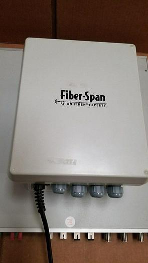 Used Fiber-Span GPS over Fiber System Includes Transmitter and Receiver READ!!