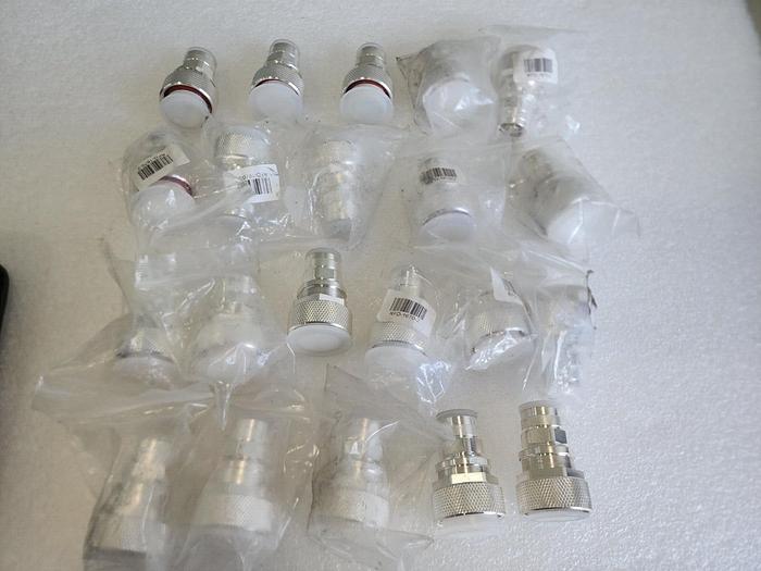RF Industries RFD-1670-2 DIN-M to N-M Adapter Lot of 21 NEW!