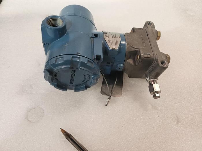 Used ROSEMOUNT 3051CG4F22A1AM5B4DFD01 Pressure Transmitter