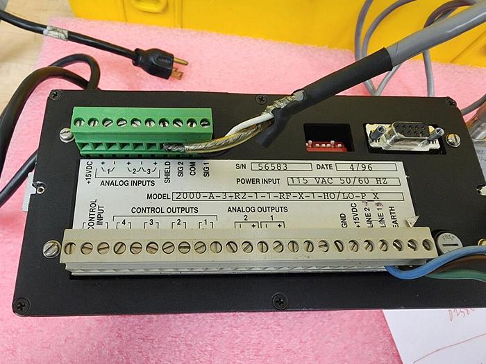 Used Hoffer FLOWSTAR 2000-A-3-R2-1-1-RF-X-1-HO/LO-PX with Sensor