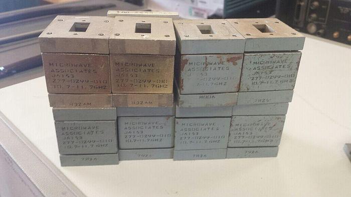 Used Microwave Associates Waveguides LOT of 8!