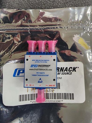 Pasternack PE71S6272 SP3T 2GHz-4GHz Pin Diode Switch NEW!!