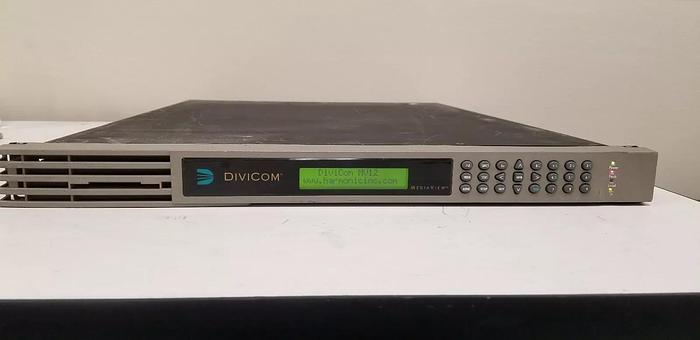 Used DIVICOM MV12V MediaView Encoder