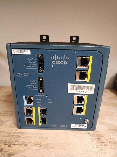 Used CISCO IE-3000-4TC