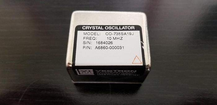 Used VECTRON CO-738SA19J 10MHz Crystal Oscillator