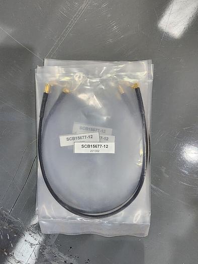 Fairview Microwave SCB15677-12 MMCX-MMCX Cable Lot of 5 NEW!