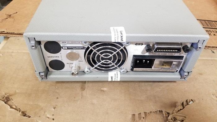 Used HP 438A Power Meter For Parts! Powers UP!