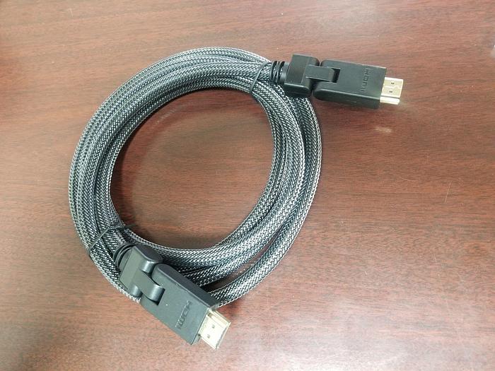 HDMI Cable with Gold plated pivoting ends 6 feet NEW!