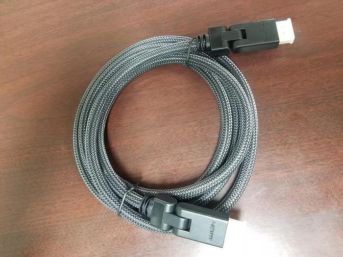 HDMI Cable with Gold plated pivoting ends 6 feet NEW!