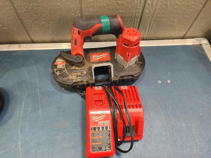 Used Milwaukee 2429-20 Bandsaw with Charger No Battery Unit #3