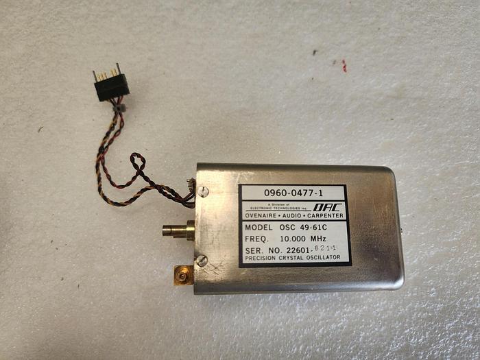 Used HP/Agilent 0960-0477-1 Precision Crystal Oscillator Unit #1