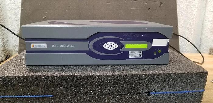 Used JDSU/Acterna DTS-200 MPEG Test System Unit #1