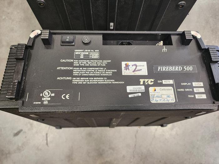 Used TTC Fireberd 500 Communications Analyzer Will Not Power On! Unit #2