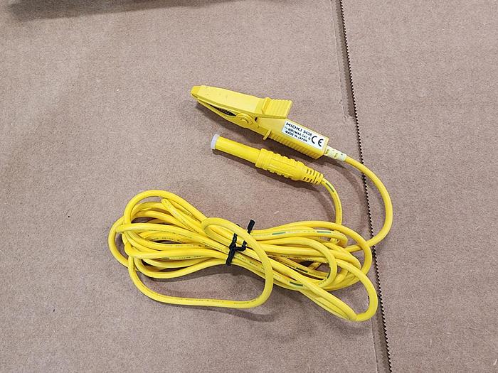 Used HIOKI 9438 Alligator Test Lead Yellow