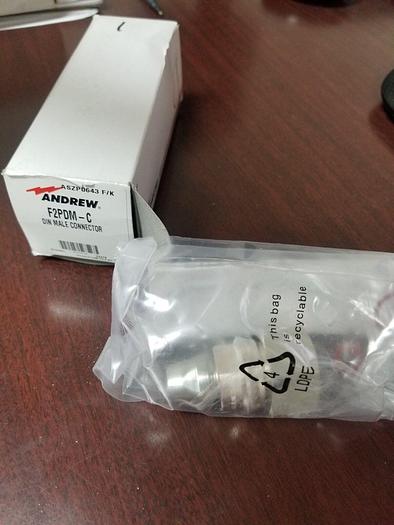 Andrew F2PDM-C DIN Male Connector NEW!