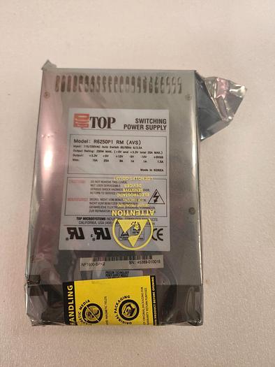 TOP R6250P1 Switching Power Supply NEW!