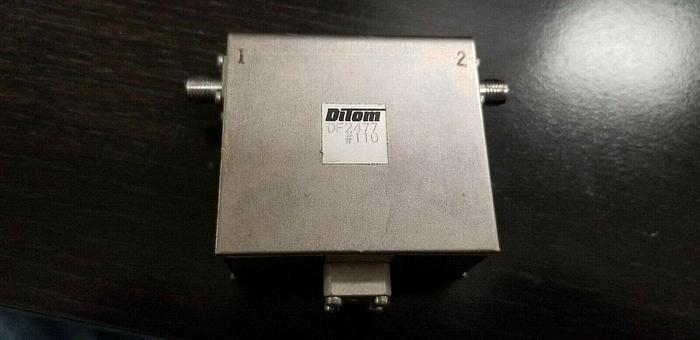 Used Ditom DF2477 Microwave Isolator