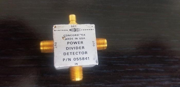 Used Systron Donner 055841 Power Divider Detector
