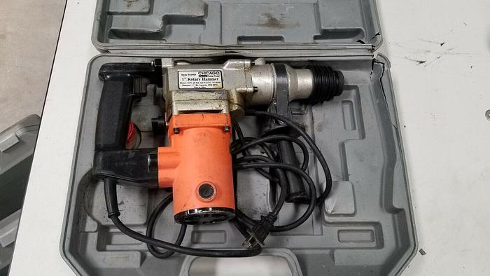 Used CHICAGO 1 Inch Rotary Hammer Drill Model 41983 Unit #18