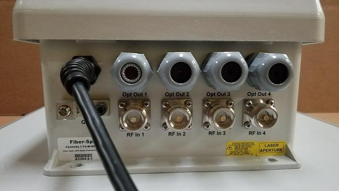 Used Fiber-Span GPS over Fiber System Includes Transmitter and Receiver READ!!