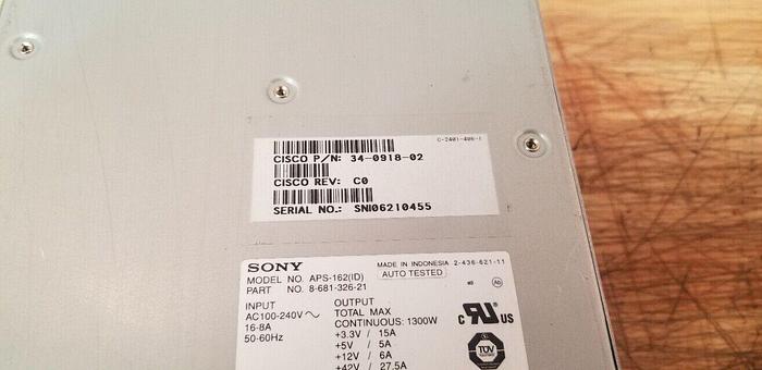 Used Cisco 34-0918-02 Power Supply