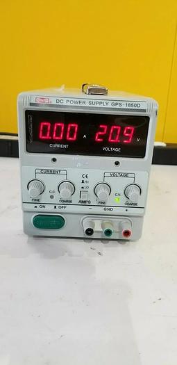 Used MASTECH GPS-1850D Laboratory DC Power Supply 0-18V/5A Unit #2