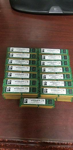 Used Viking VR7WA287258FBDHTT1 1GB 1Rx8 PC3-10600R-7-10-ZZZ Mini-RDIMM Lot of 143