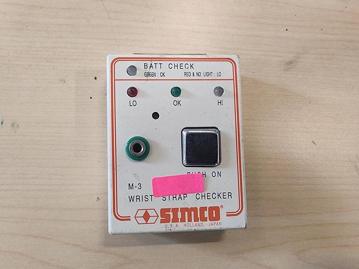 Used SIMCO M-3 Wrist Strap Tester