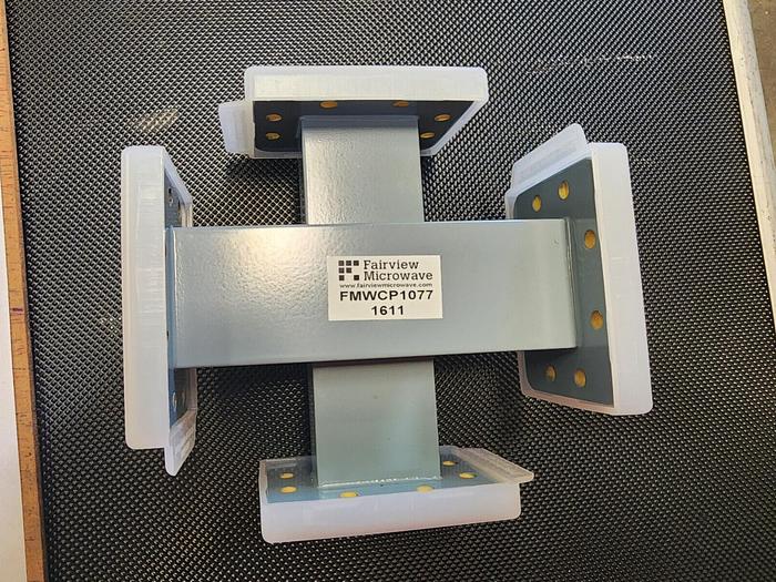 Fairview Microwave FMWCP1077 WR137 40dB Waveguide Crossguide Coupler NEW!