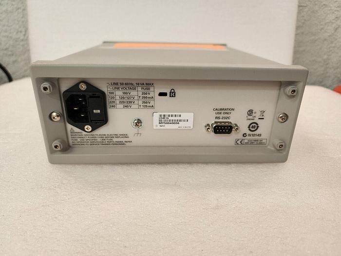 Used HP/Agilent U3401A 4.5 Digit Dual Display Multimeter Tested Good Unit #1