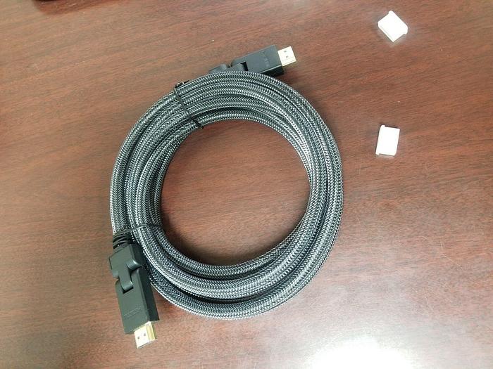 HDMI Cable with Gold Pivoting Ends 10 Feet NEW!