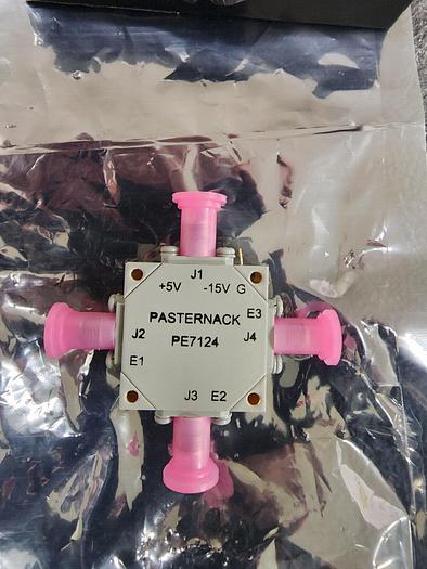 Pasternack PE7124 12-18GHz SP3T Pin Diode Switch NEW!