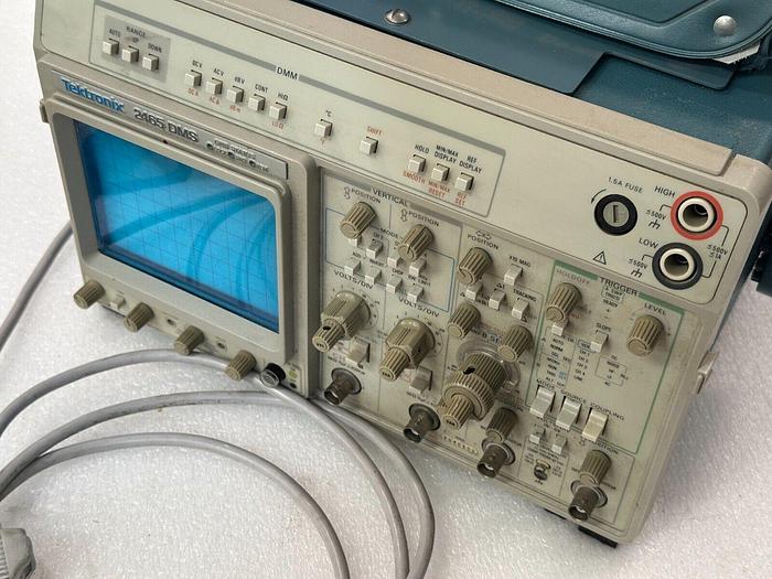 Used Tektronix 2465 DMS 300MHz Oscilloscope GPIB 4 Channel *READ DESC*
