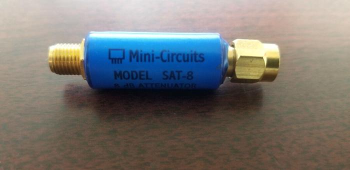 Used Mini-Circuits SAT-8 8dB 50 Ohm Attenuator DC-1500MHz