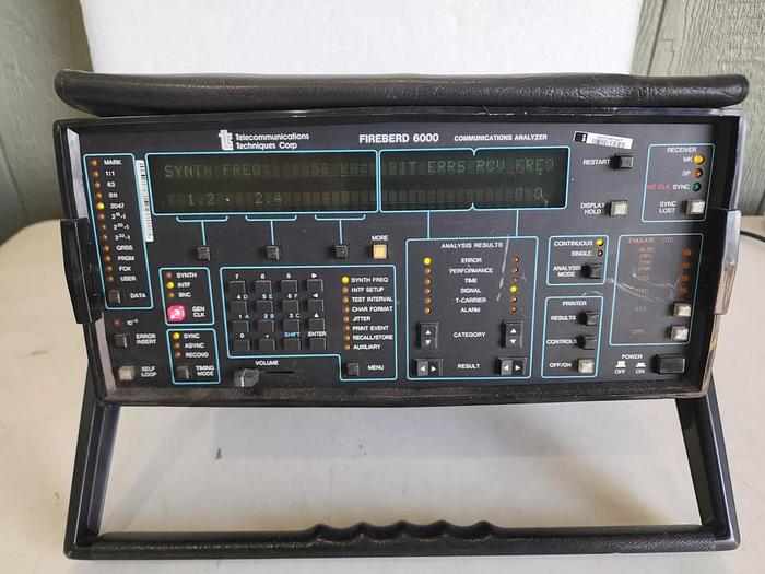 Used TTC FIREBERD 6000 Communications Analyzer Unit #3