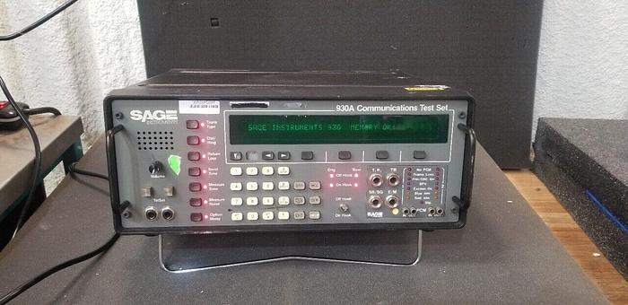 Used SAGE 930A Communications Test Set Unit F