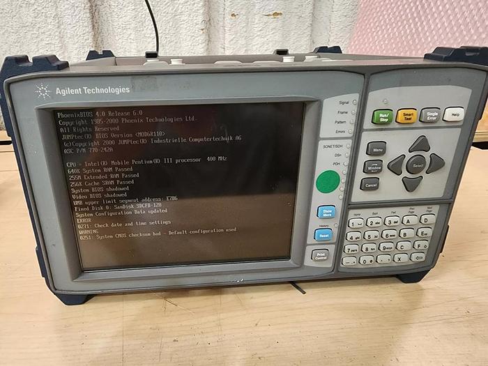 Used HP/Agilent J2721A Transmission Test Set Opt 100,111,190 READ!