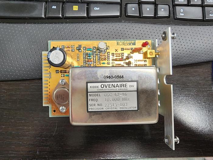 Used OSC 42-16 10MHz Precision Crystal Oscillator HP 0960-0568
