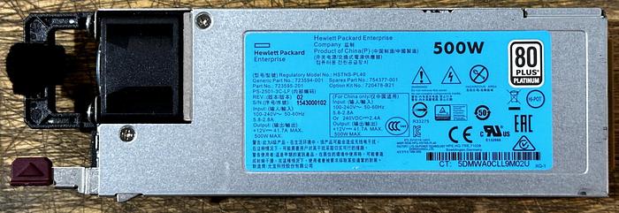 HP 723595-201 500W Power Supply *NEW*