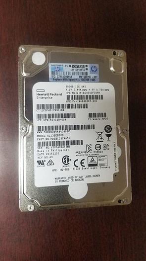 Used HP 689287-001  300GB 10K SAS 2.5" Drive