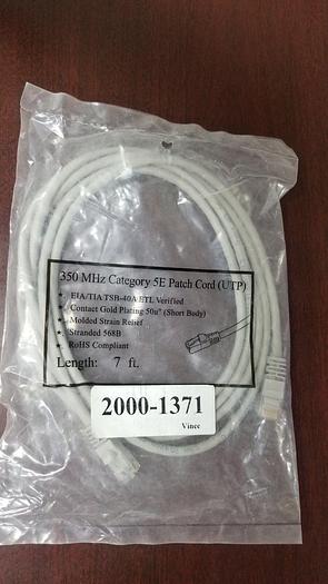 350MHz Cat 5E Patch Cord (UTP) 7 feet NEW! Grey