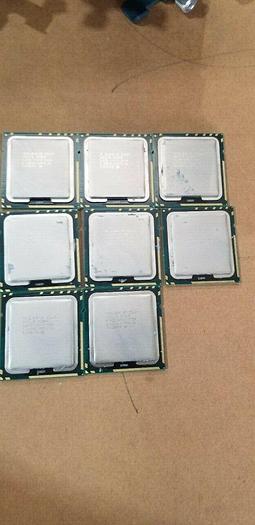 Used Intel E5649 SLBZ8 2.53GHz CPU Lot of 8