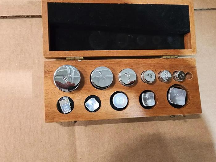 Used Henry Troemner .005-.3lb Calibration Weight Set READ!